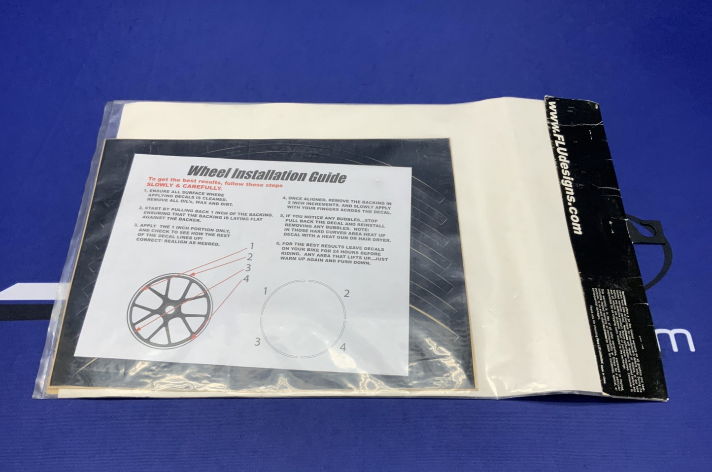 Face Lift Unlimited Wheel Decal (Black) 17" Wheel 60608