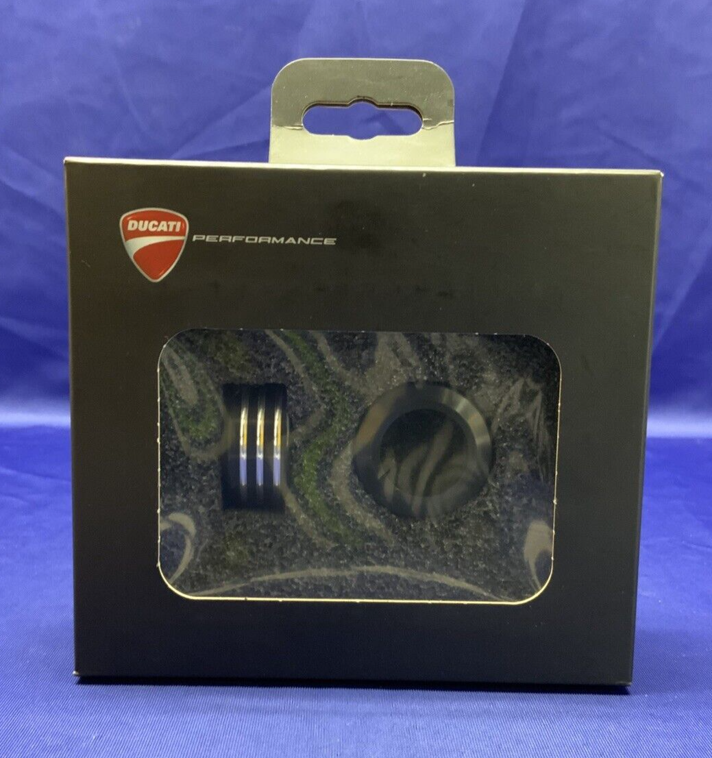 Ducati Handlebar Endcaps Left & Right XDiavel 2016-2021 OEM 97380591A