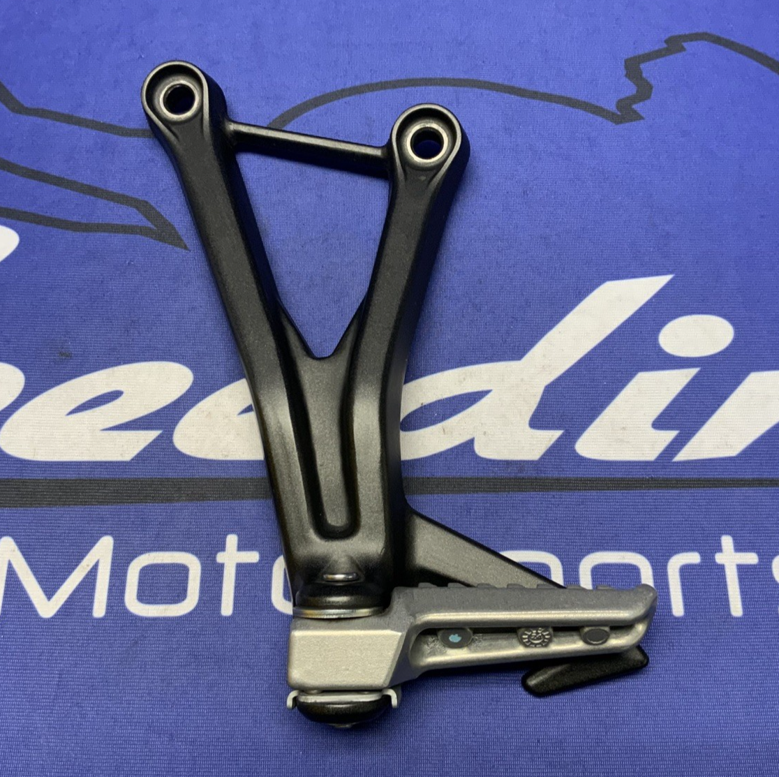 Kawasaki Left Passenger Foot Rest (Black) ZX-4R/RR 2023-2025 OEM 35063-1488-18R