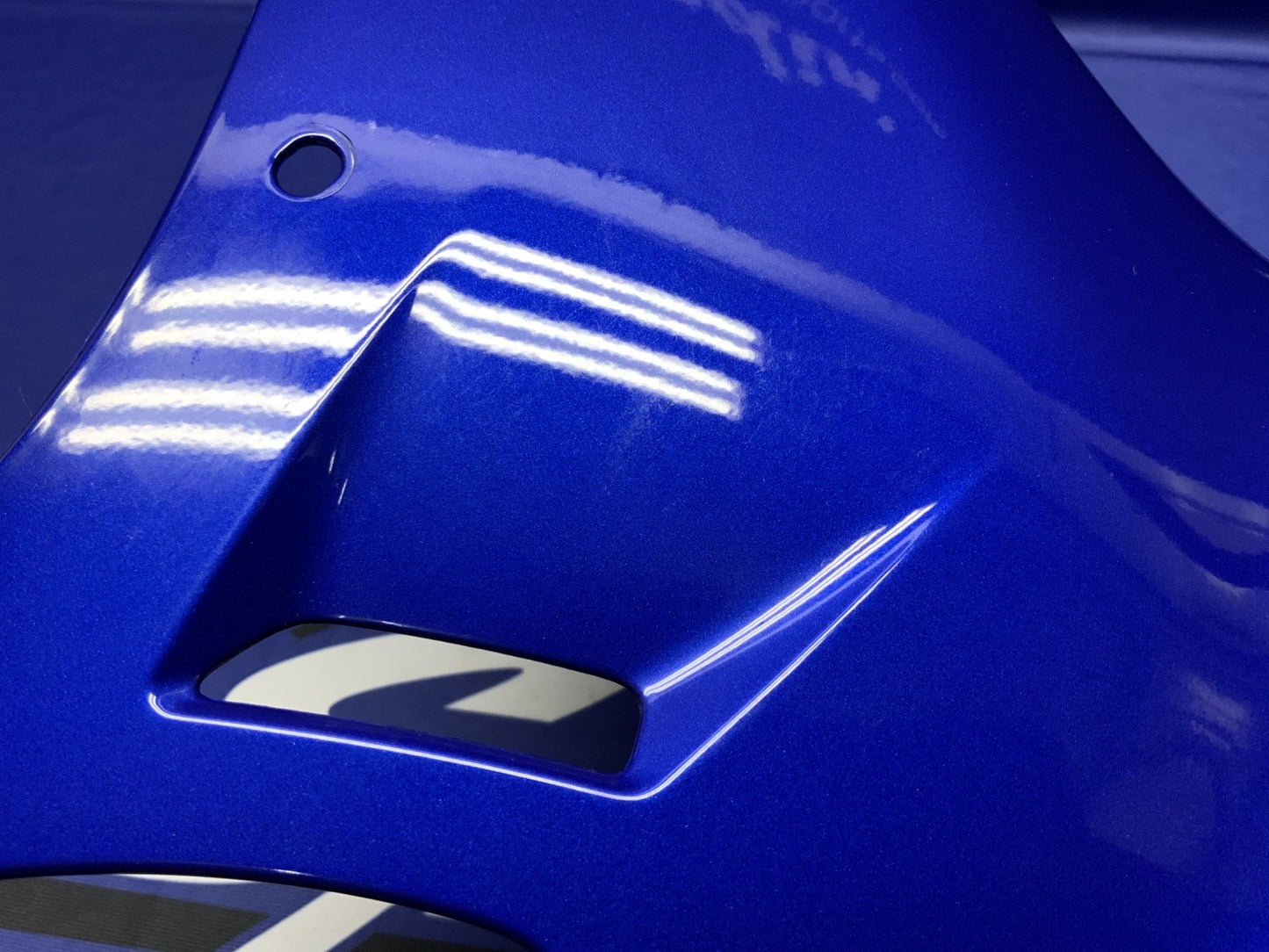 Yamaha Left Lower Fairing (Blue) YZF-R6 2017-2024 OEM BN6-W283U-90-P0