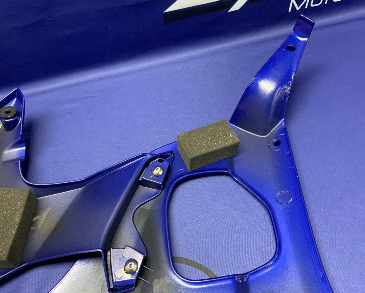 Yamaha Right Complete Fairing (Blue) YZF-R6 2017-2024 OEM BN6-W283V-90-P0