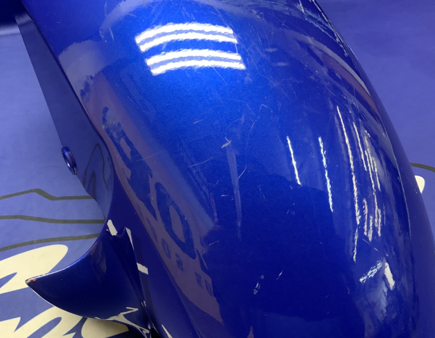 Yamaha Front Fender (Painted Blue) YZF-R6 2006-2010 OEM 2C0-21511-01-P3