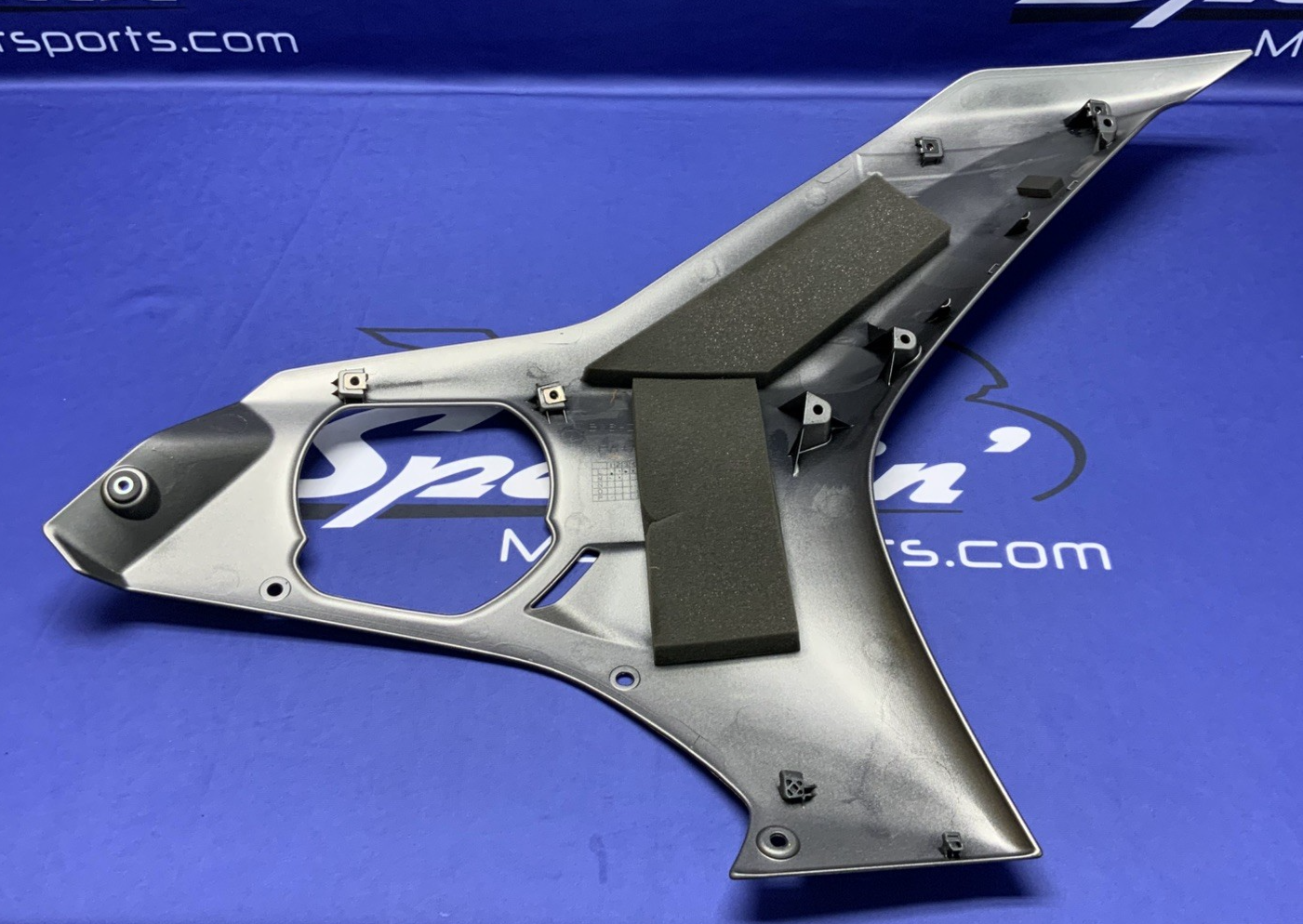 Yamaha Left Lower Fairing (Dark Gray) YZF-R6 2017-2024 OEM BN6-W283U-80-P2