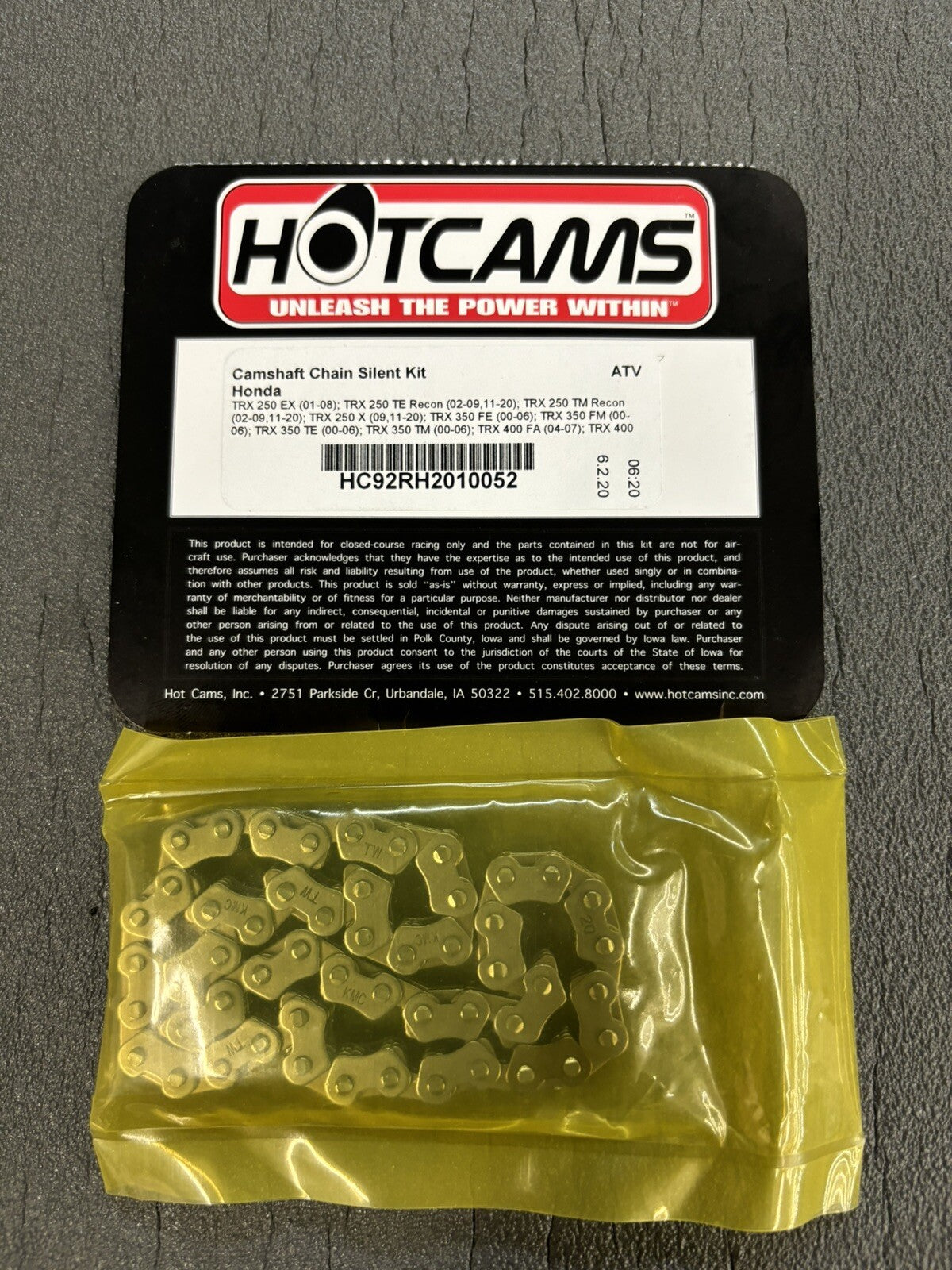 Hot Cams Cam Chain Honda TRX 250 HC92RH2010052