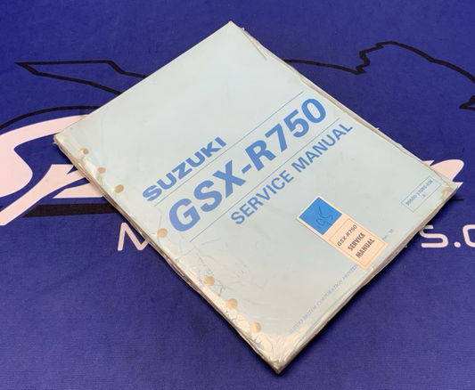 Suzuki GSX-R750 Service Manual 1995-1999 OEM 99500-3708-03E
