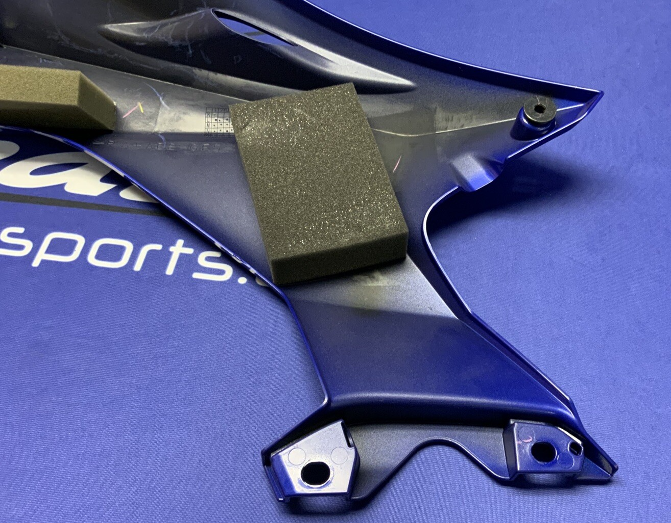 Yamaha Right Upper Fairing (Blue) YZF-R6 2017-2024 OEM BN6-2117W-00-P0