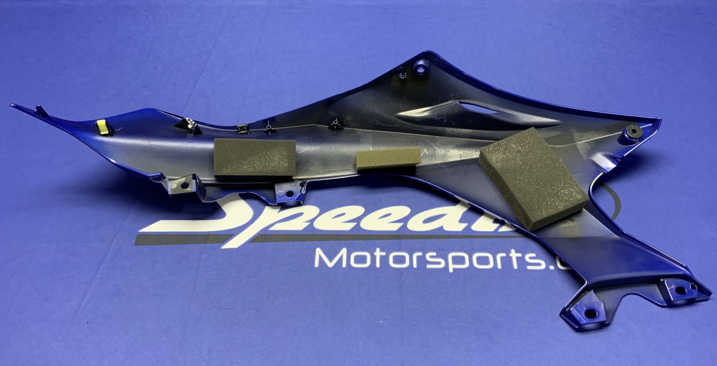 Yamaha Right Upper Fairing (Blue) YZF-R6 2017-2024 OEM BN6-2117W-00-P0