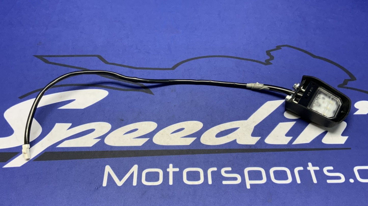 Yamaha License Plate Light Assembly YZF-R1/S/M 2015-2025 OEM 2CR-84745-00-00