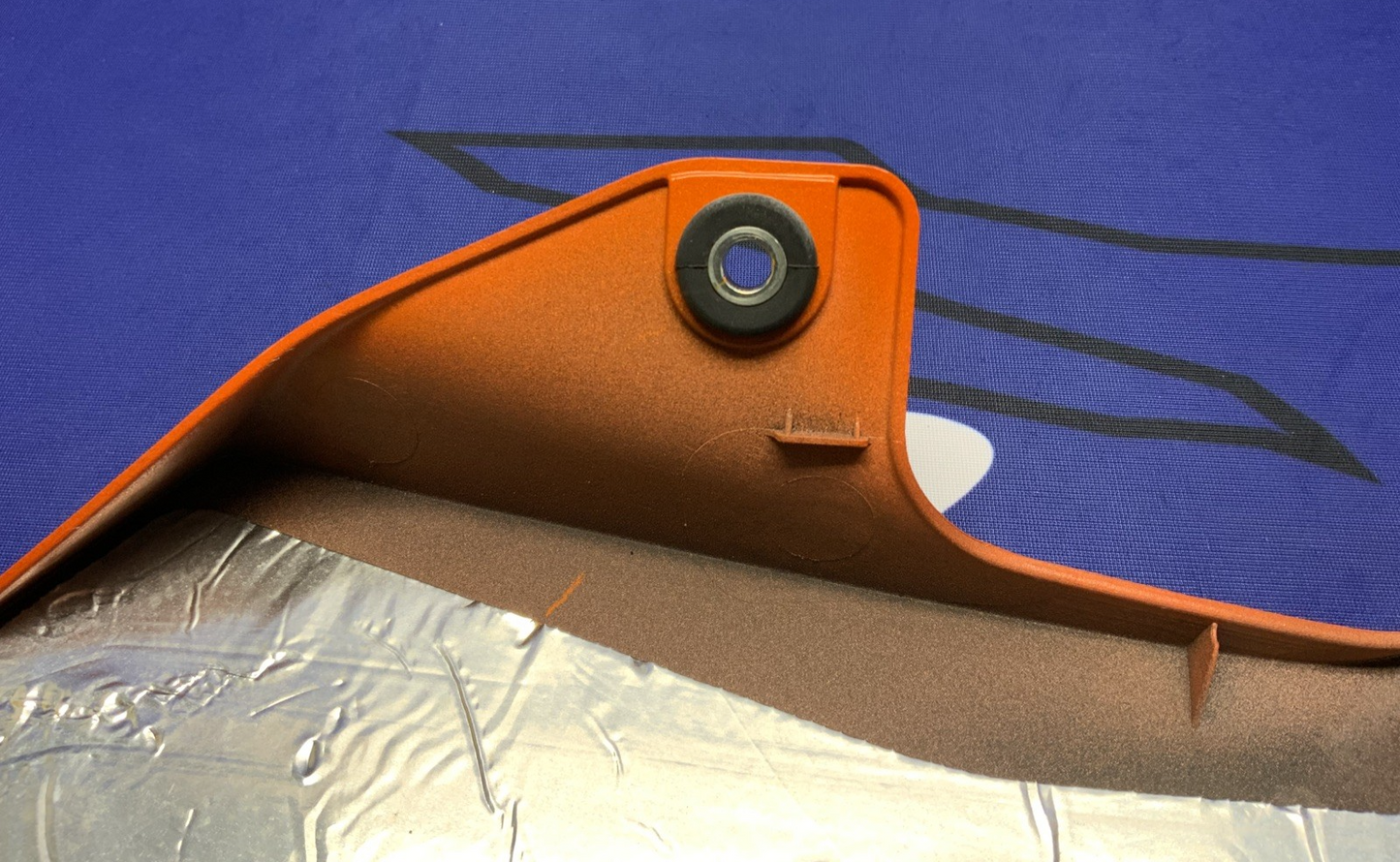 Yamaha Left Lower Fairing (Orange) YZF-R6 2017-2024 OEM BN6-28385-00-P5