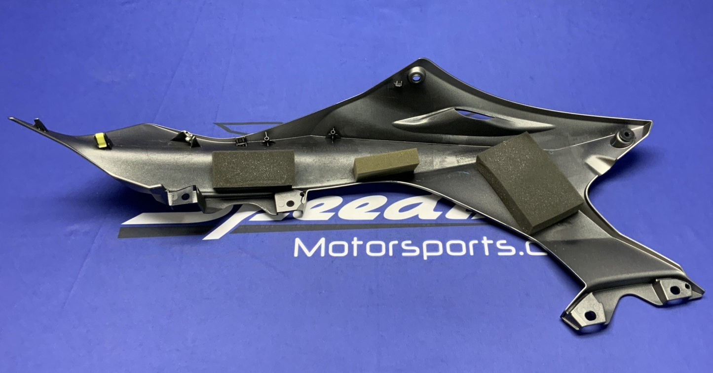 Yamaha Right Upper Fairing (Dark Gray) YZF-R6 2017-2024 OEM BN6-2117W-00-P4
