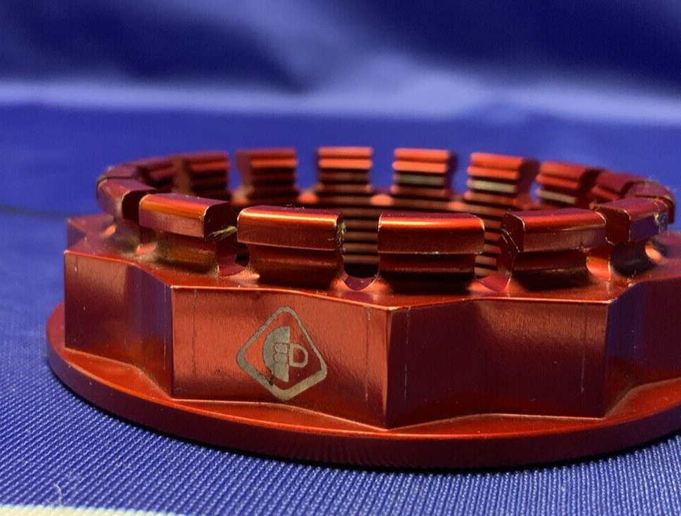 Ducati Rear Wheel NUT Panigale V2 2020 (Red) OEM 75012072AA