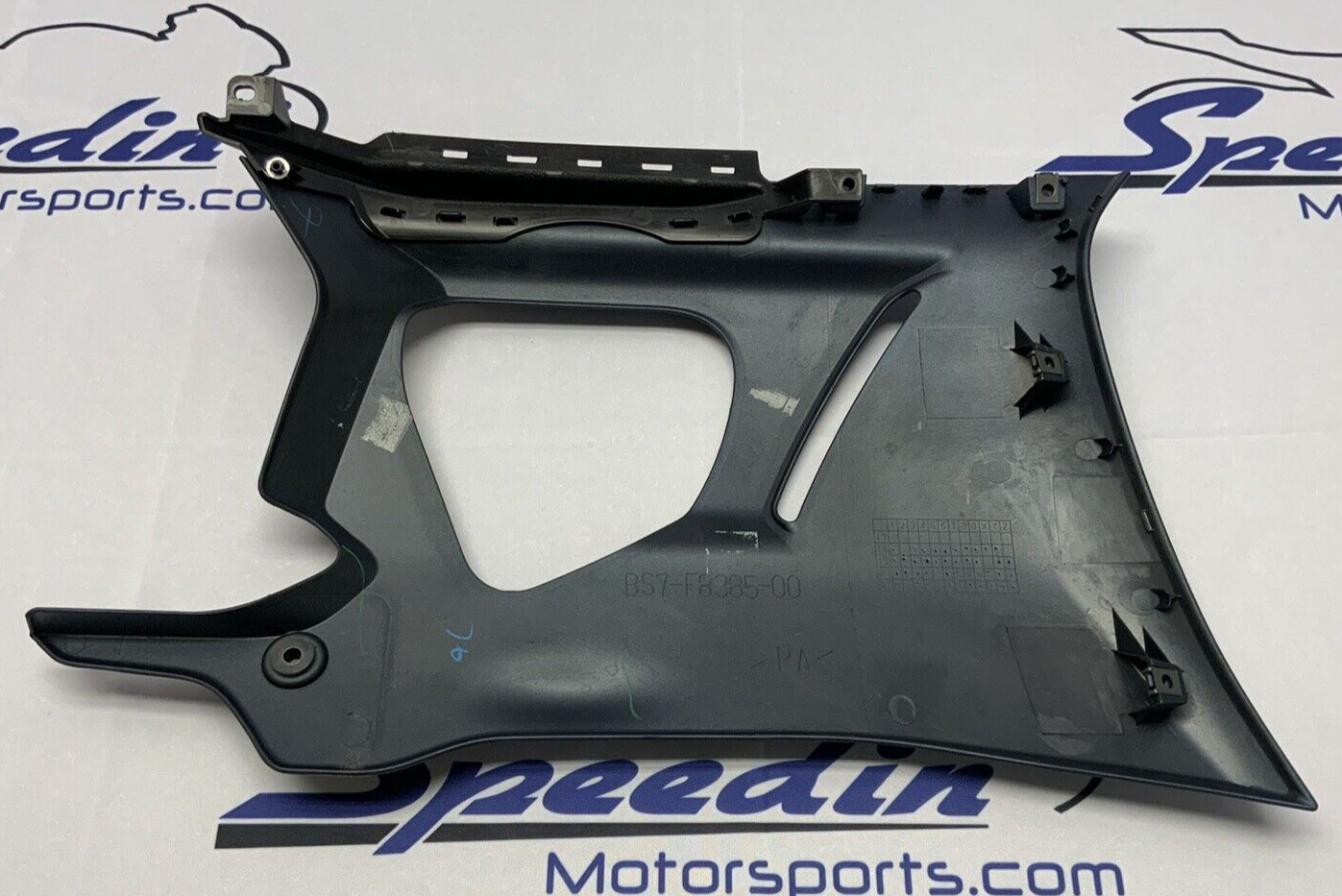 Yamaha Left Lwr Fairing W/ Cover Panel (Blue) YZF-R3 2022-24 OEM BS7-F8385-00-P9