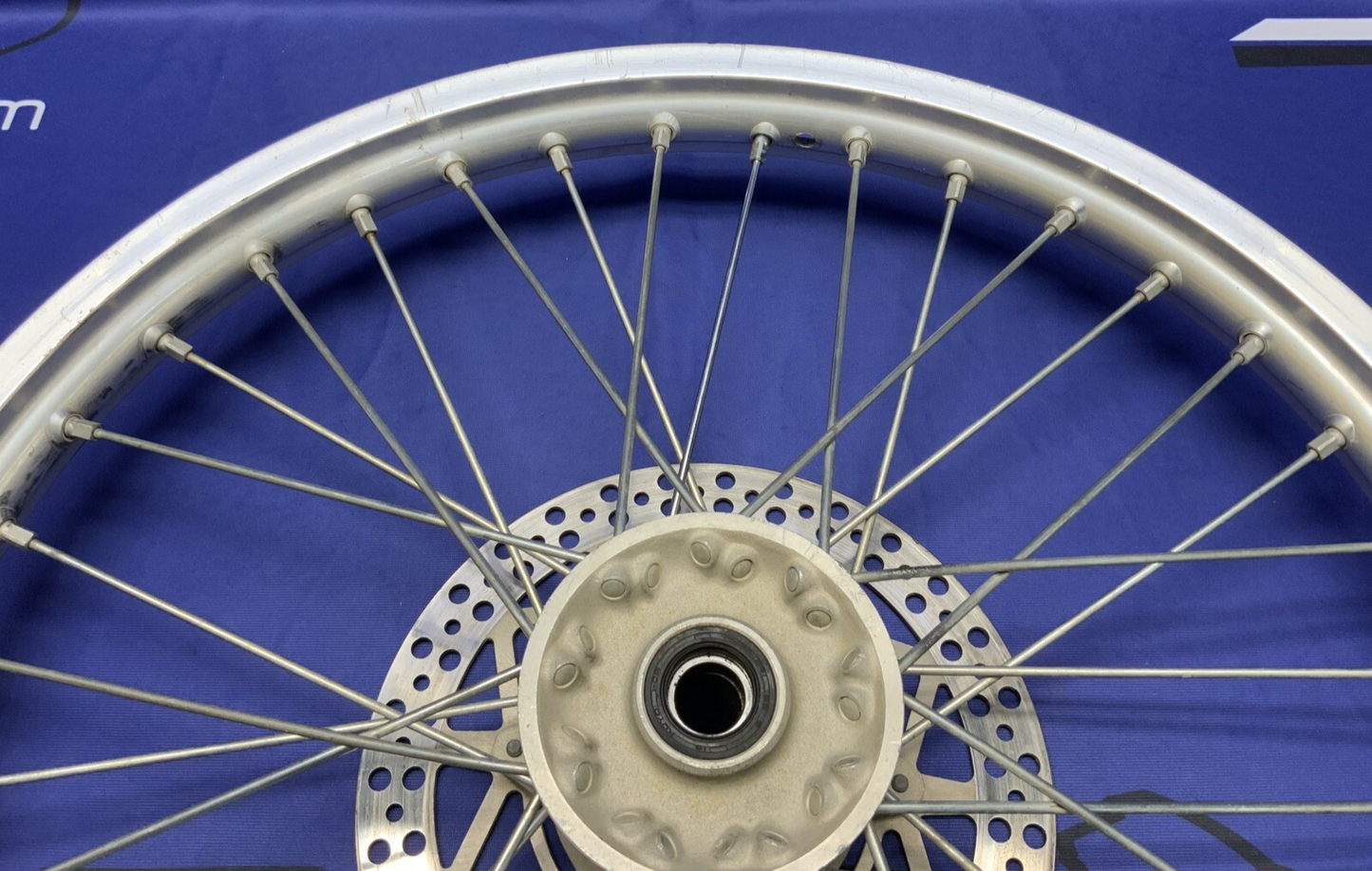 Yamaha Front Wheel Assembly YZ125-250 1990-1998 OEM 4SS-25111-01-00