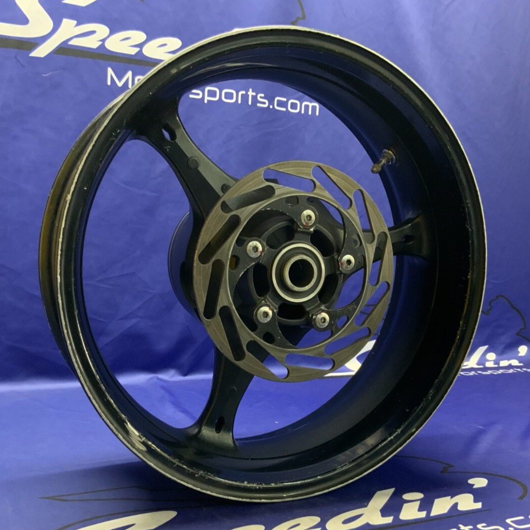 Suzuki Rear Wheel W/ Brake Rotor (Black) GSXR 600/750 06-07 OEM 64111-01H00-019