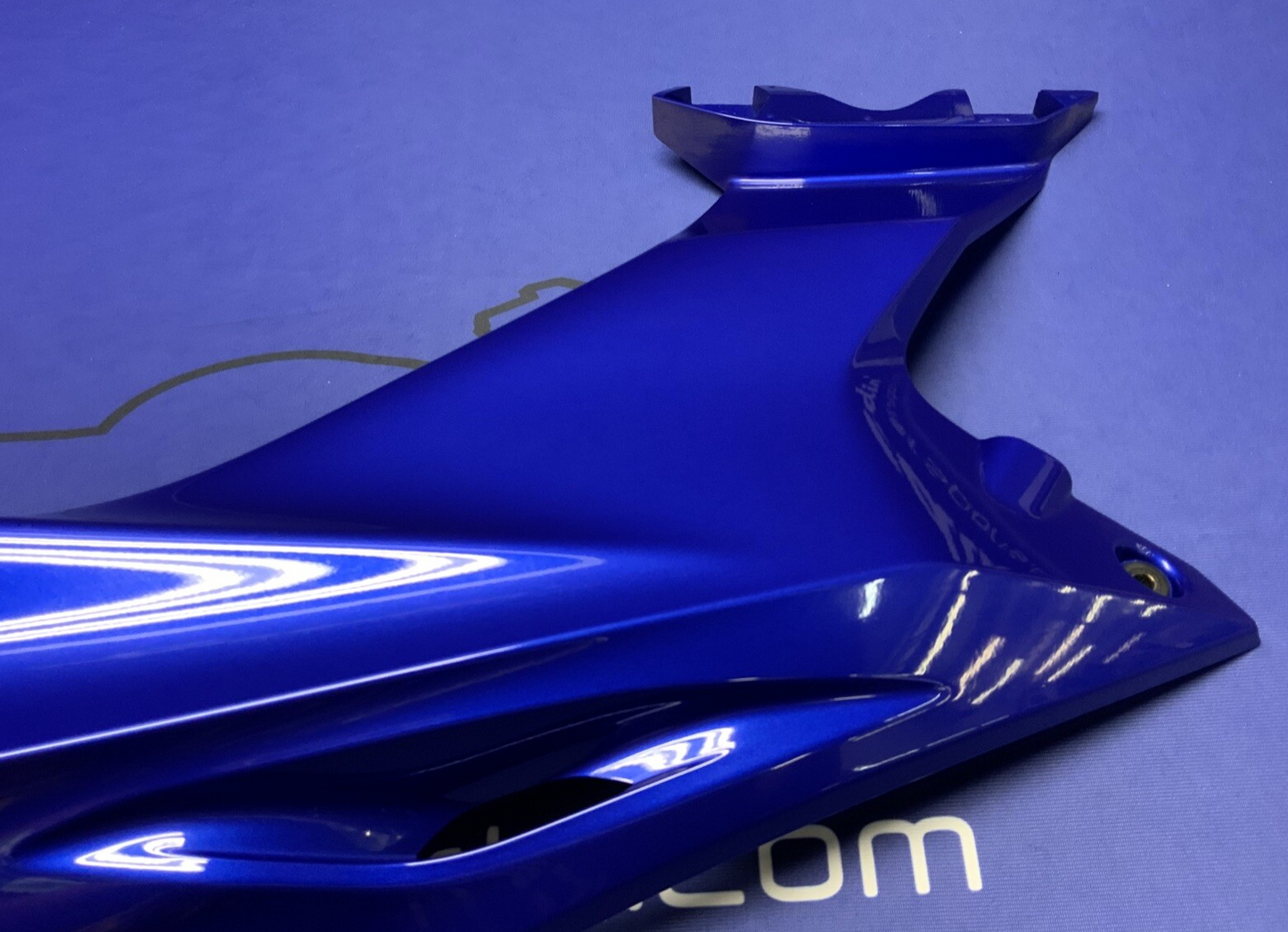 Yamaha Right Upper Fairing (Blue) YZF-R6 2017-2024 OEM BN6-2117W-00-P0