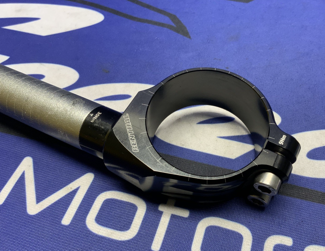 Renthal Gen3 50mm Clip-On Handlebar Set YZF-R6 2006-2024 CL110