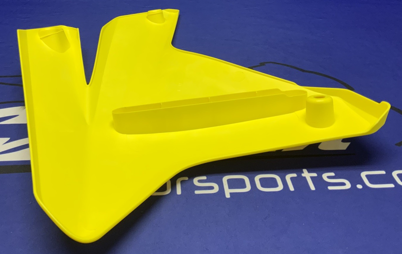Suzuki Right Radiator Shroud (Yellow) RM-Z450 2005-2006 OEM 17761-35G00-YU1