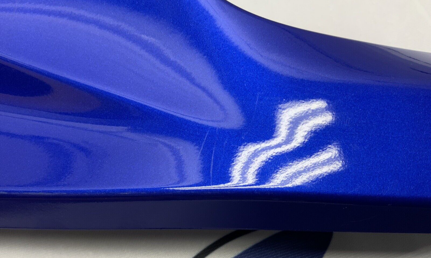 Yamaha Right Upper Fairing Blue YZF-R7 2022-2024 OEM BEB-2837M-00-P0