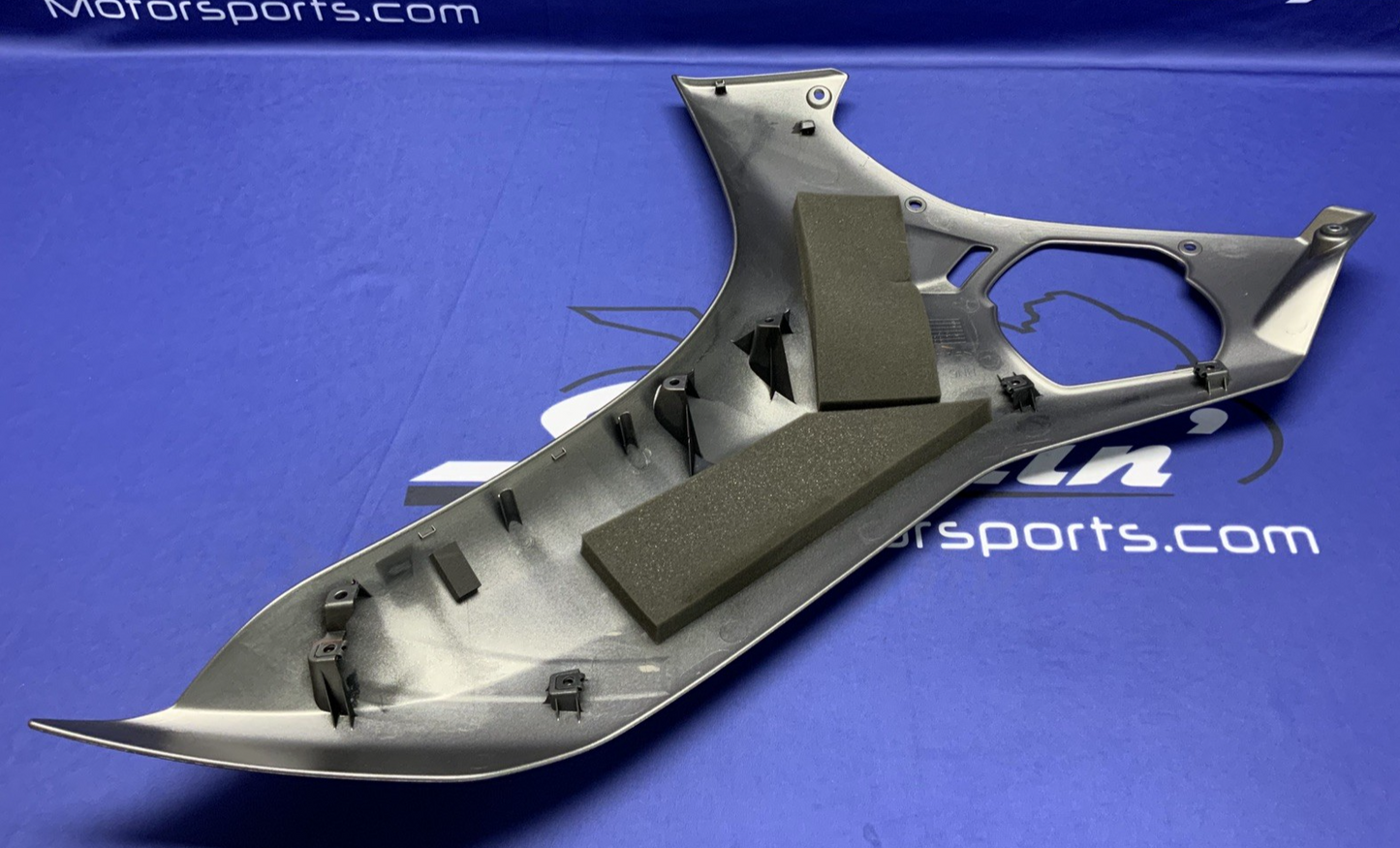 Yamaha Left Lower Fairing (Dark Gray) YZF-R6 2017-2024 OEM BN6-W283U-80-P2