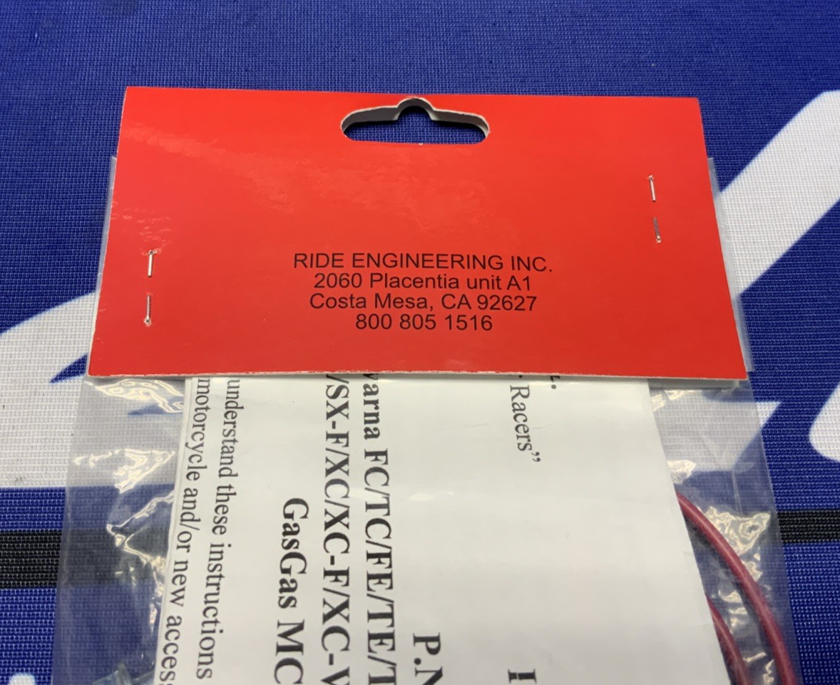 Ride Engineering Start/ Stop Switch KTM 450 SXF 2013-2024 MX-DS00B-AS