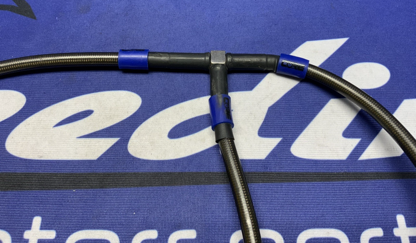 Core Moto Brake Line Set (Black &Blue) YZF-R6 2017-2024 CT2047