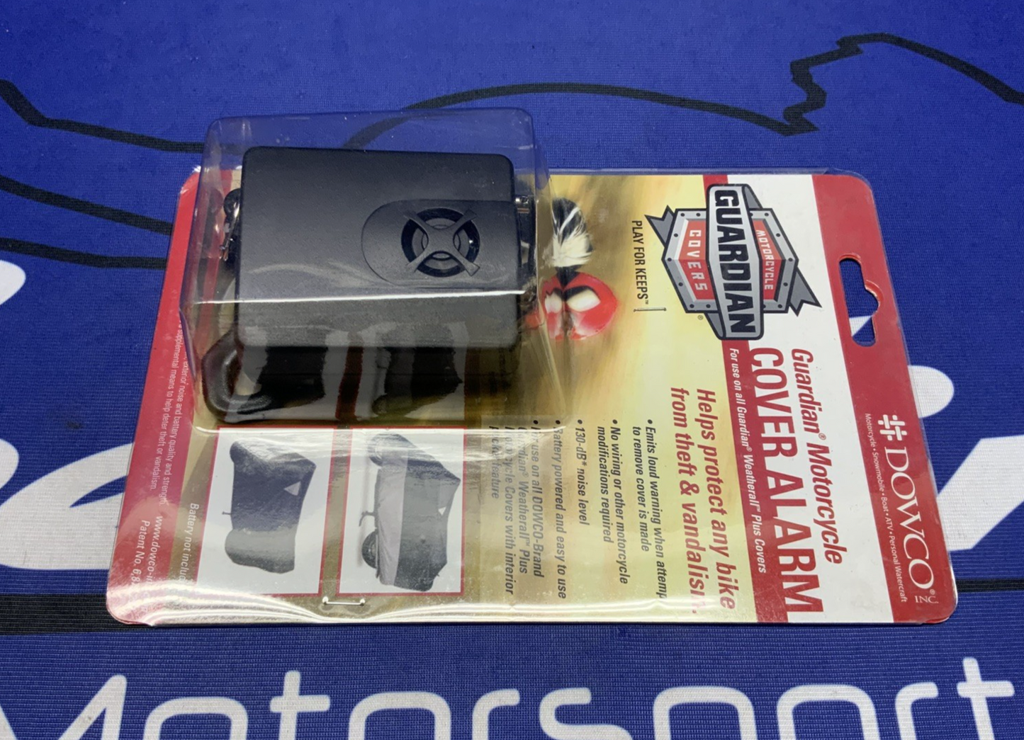 Dowco Guardian Motorcycle Cover Security Alarm system 26038-00