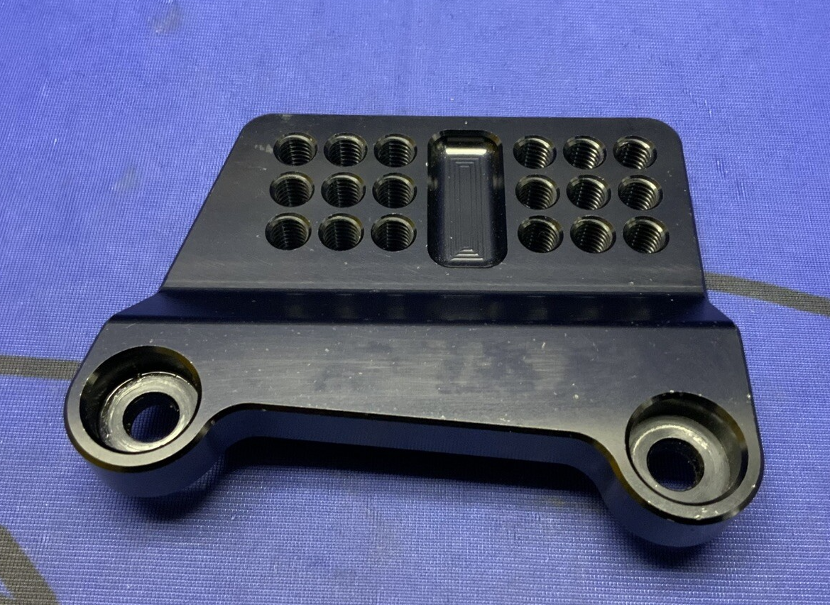 Graves Motorsports Left Hand Rear Set Bracket ZX-6R 2019-2023 LAK-19ZX6R-KA