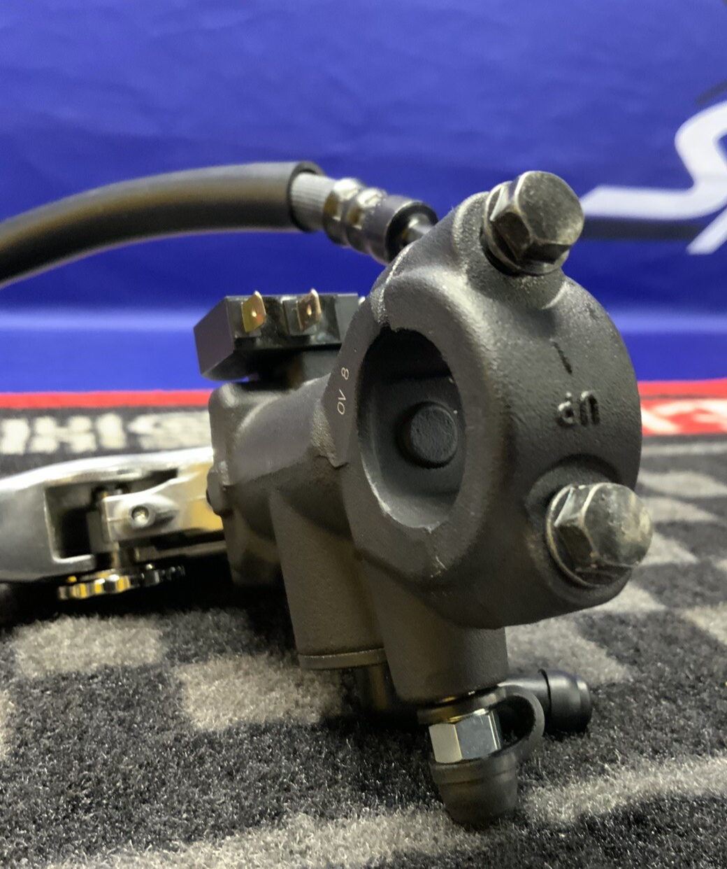 Yamaha Master Cylinder Assy W/ Brake Line YZF-R6 2017-2024 OEM 2CR-2580A-00-00