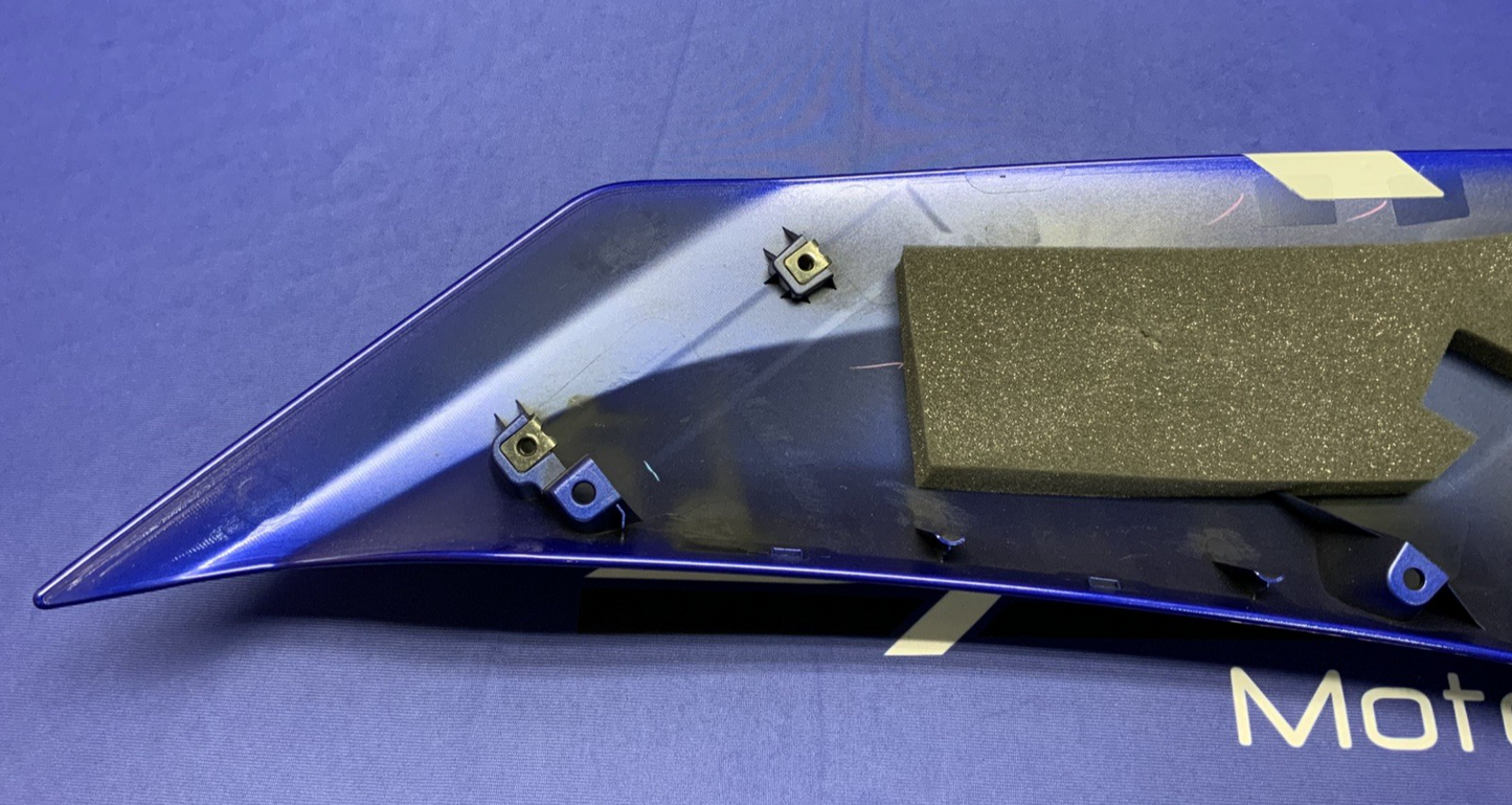 Yamaha Right Lower Fairing (Blue) YZF-R6 2017-2024 OEM BN6-W283V-90-P0