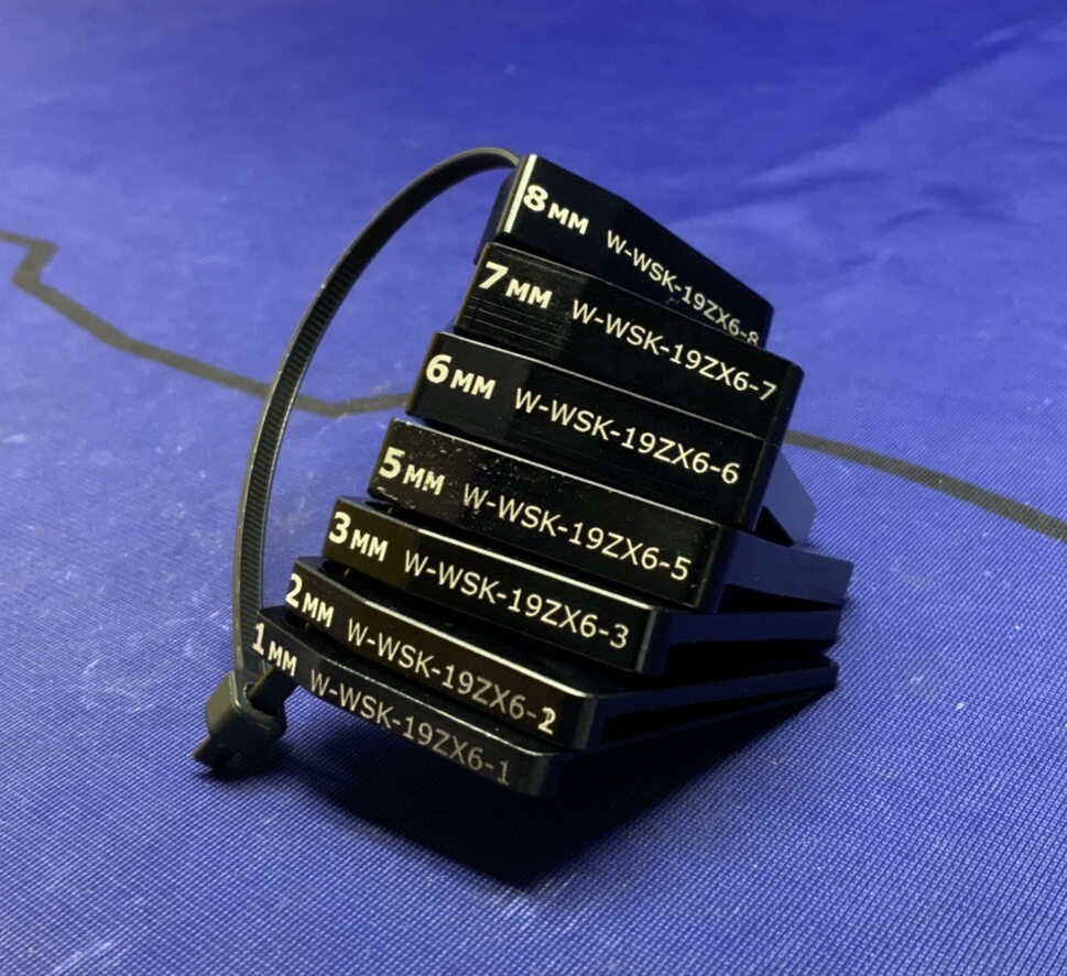 Graves Motorsports Shim Kit ZX-6R 2019-2020, ZX-10R/RR 2016-2020 W-WSK-19ZX6-01
