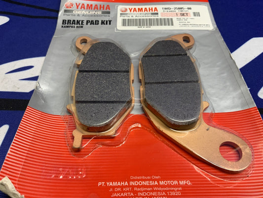 Yamaha Front Brake Pad Kit YZF-R3 2015-2025 OEM 1WD-25805-00-00