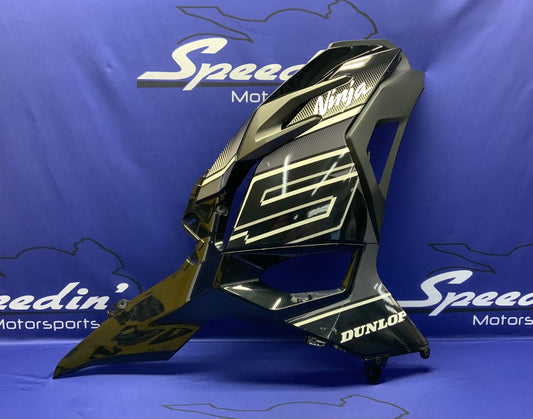 Graves Motorsports Body Work Set (Black) Ninja 500 2024-2026 OEM 51093-5339-739