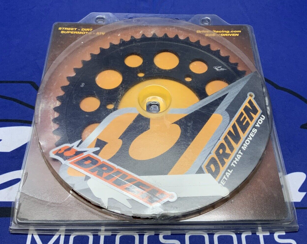 Driven Racing Rear Sprocket (Black) 520-50T Daytona 675 2006-2015 8820-520-50T