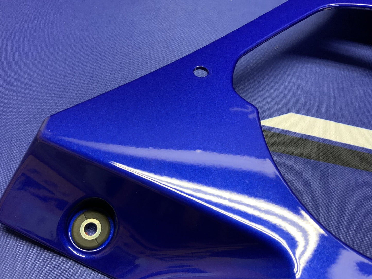 Yamaha Left Lower Fairing (Blue) YZF-R6 2017-2024 OEM BN6-W283U-90-P0