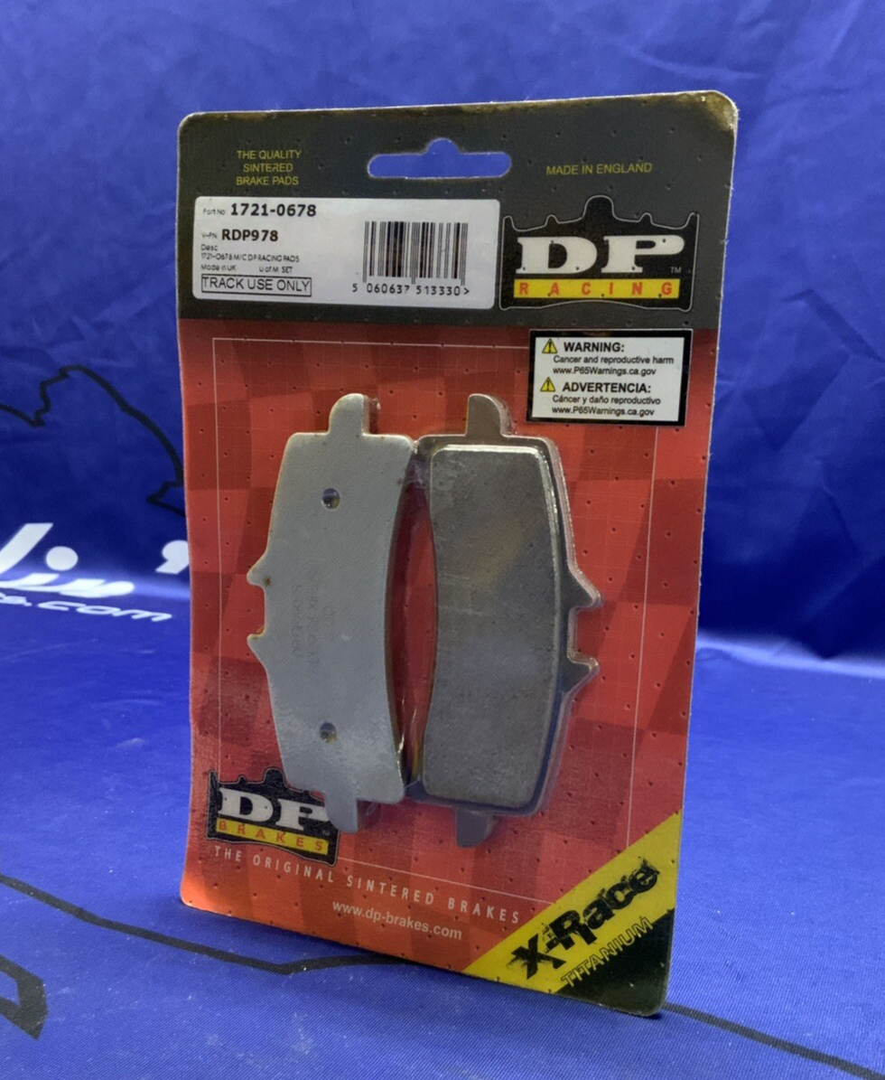 DP Racing RDP X-Race Sintered Front Brake Pads GSXR 1000 2017-2022 1721-0678