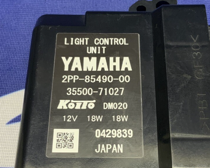 Yamaha Headlight Control Unit (LCU) YZF-R6 2017-2020 OEM 2PP-85490-00-00