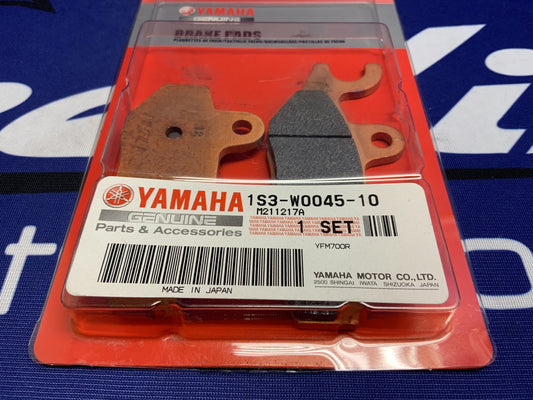 Yamaha Front Right Brake Pad Kit Raptor 700/R 2006-2023 OEM 1S3-W0045-10