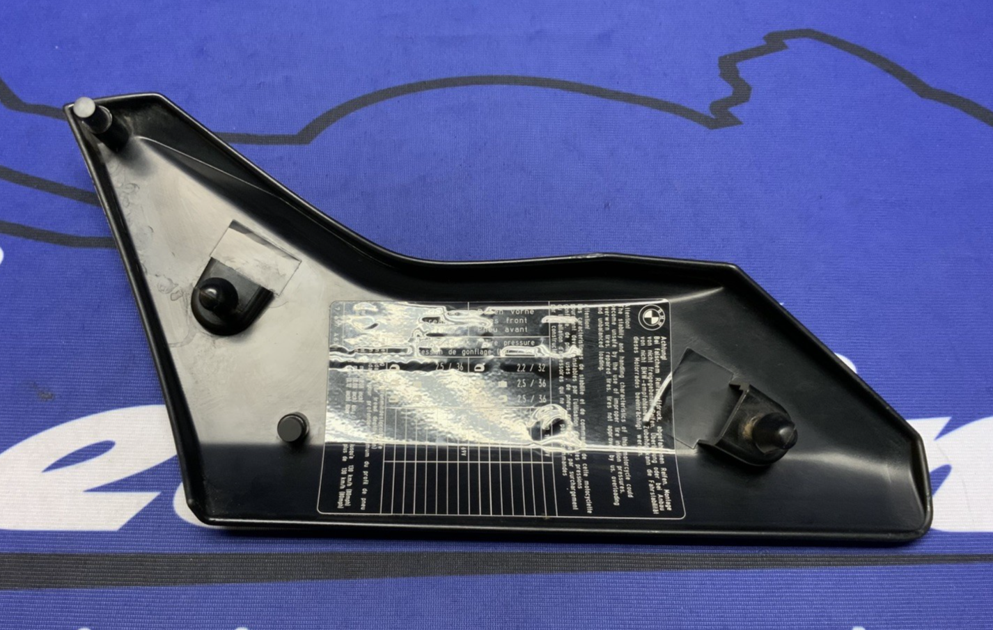 BMW Left Black Trim R1200GS 2003-2013 OEM 46637677515