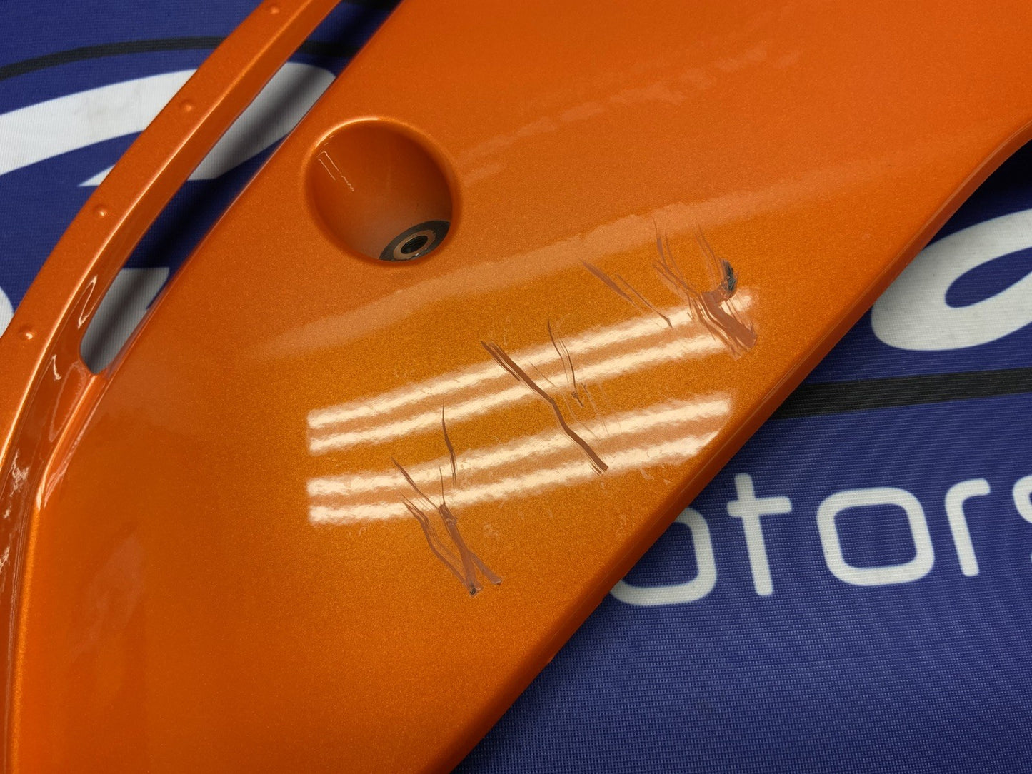 Yamaha Left Lower Fairing (Orange) YZF-R6 2017-2024 OEM BN6-28385-00-P5