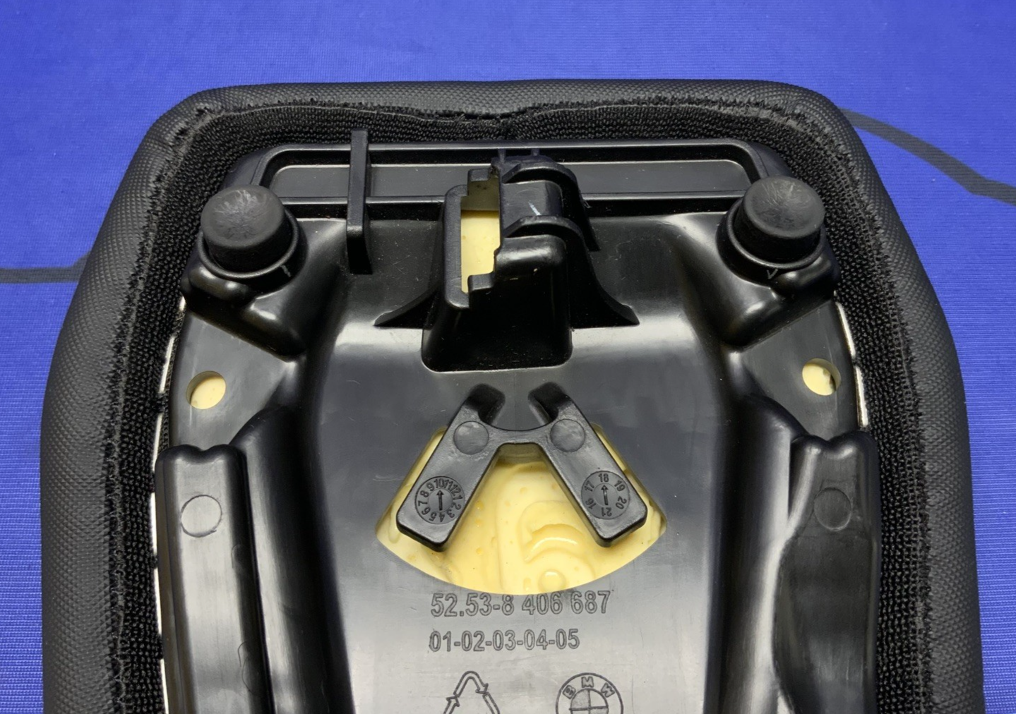 BMW Passenger Seat S1000RR 2019-2025, M1000RR 2021-2025 OEM 52538406687