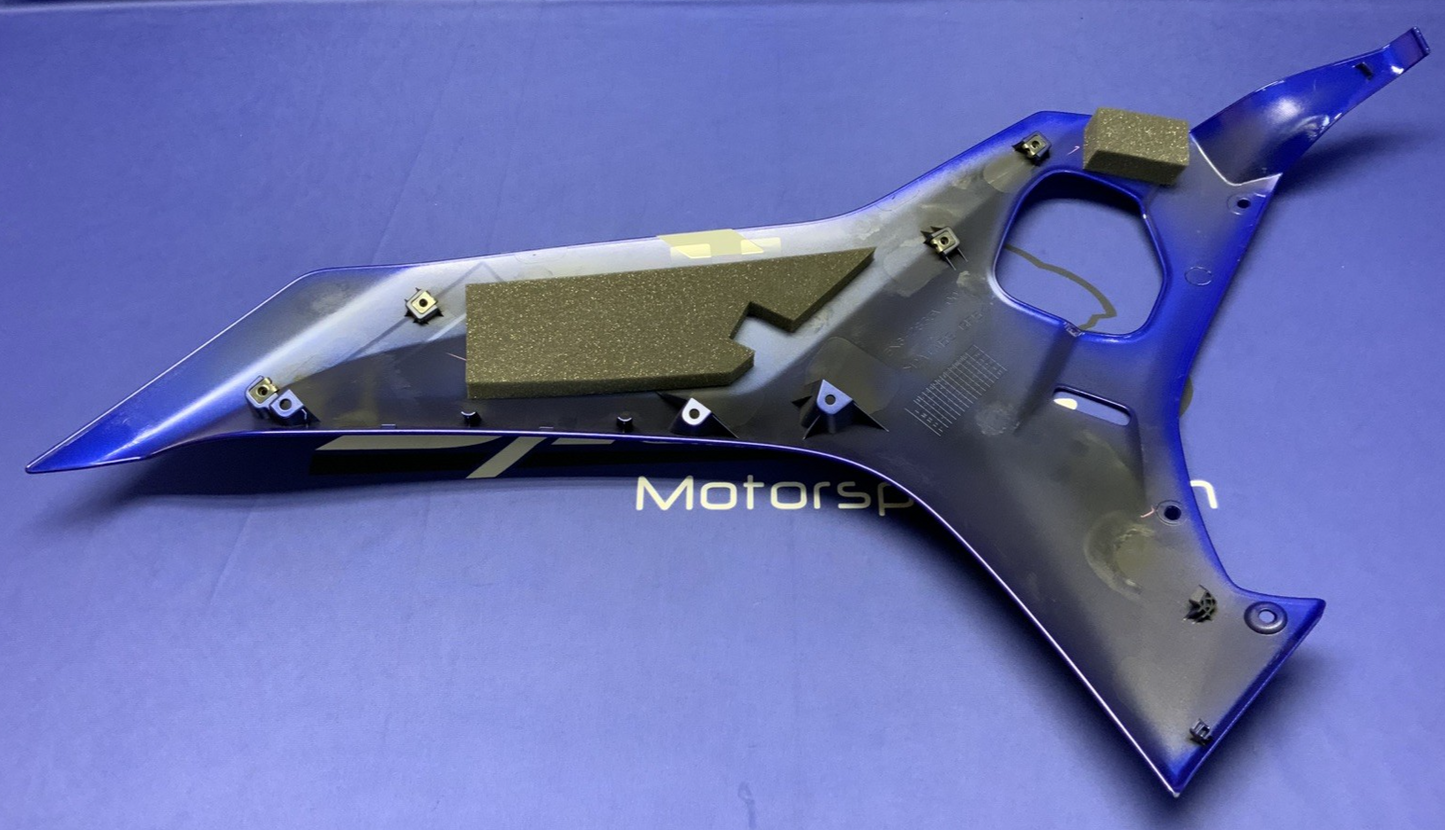 Yamaha Right Lower Fairing (Blue) YZF-R6 2017-2024 OEM BN6-W283V-90-P0