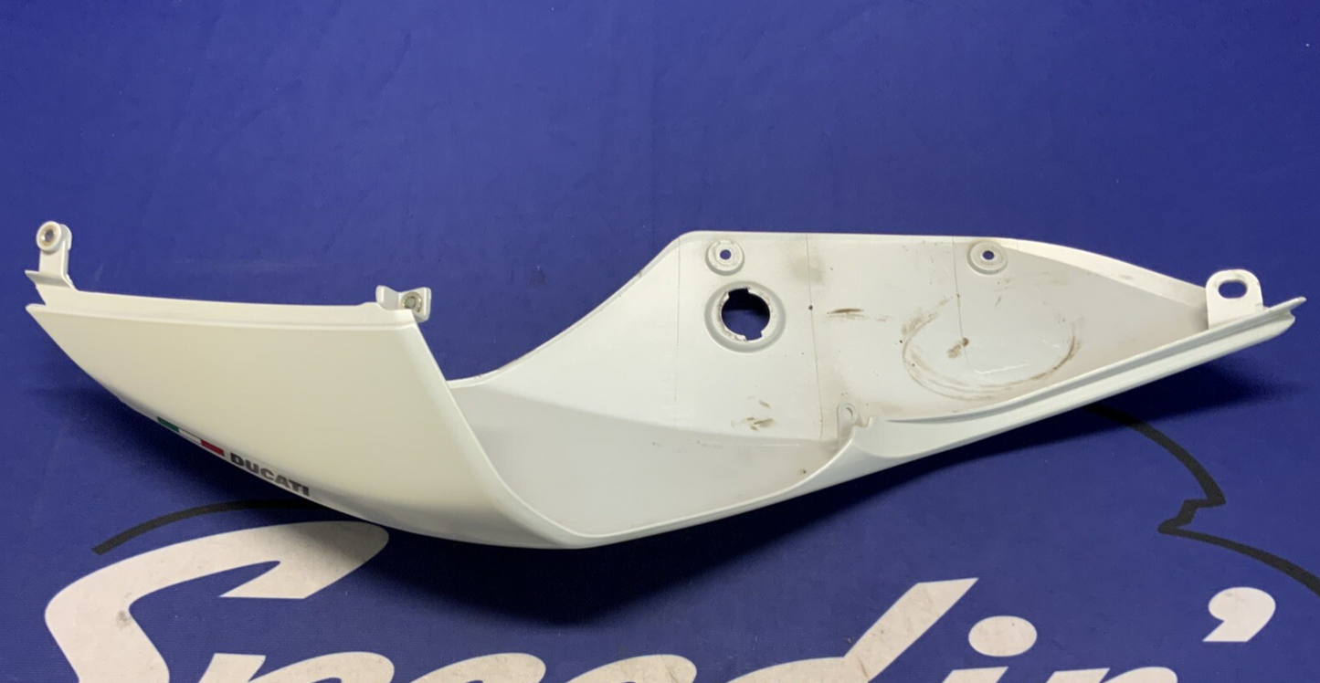 Ducati Right Rear Frame Cover (White) Panigale 899 2014, 2015 OEM 48211911AW