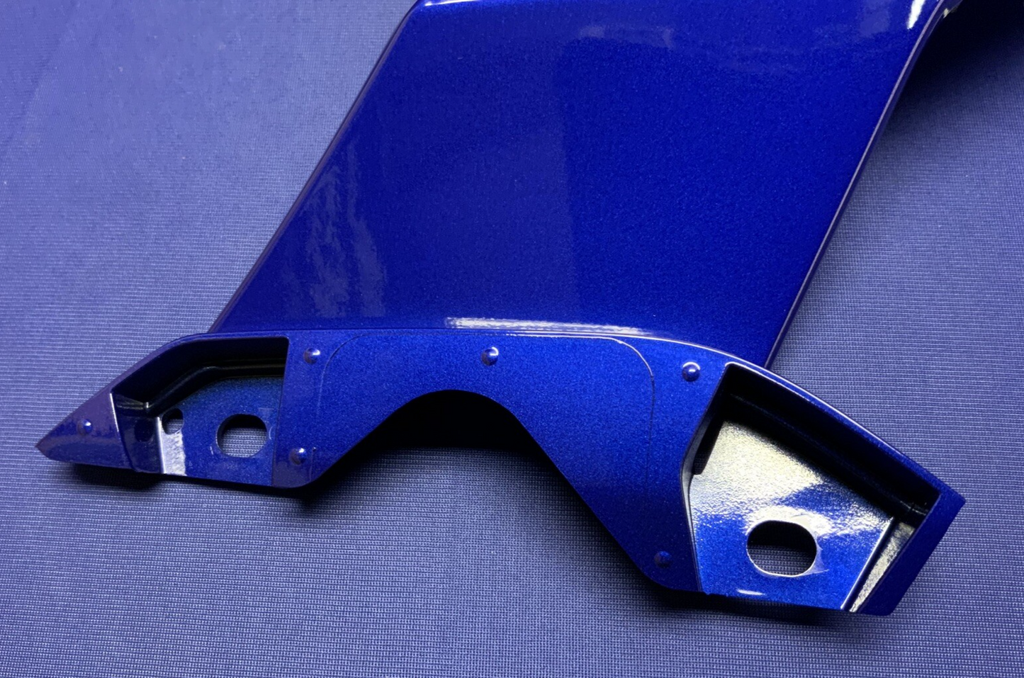 Yamaha Right Upper Fairing (Blue) YZF-R6 2017-2024 OEM BN6-2117W-00-P0