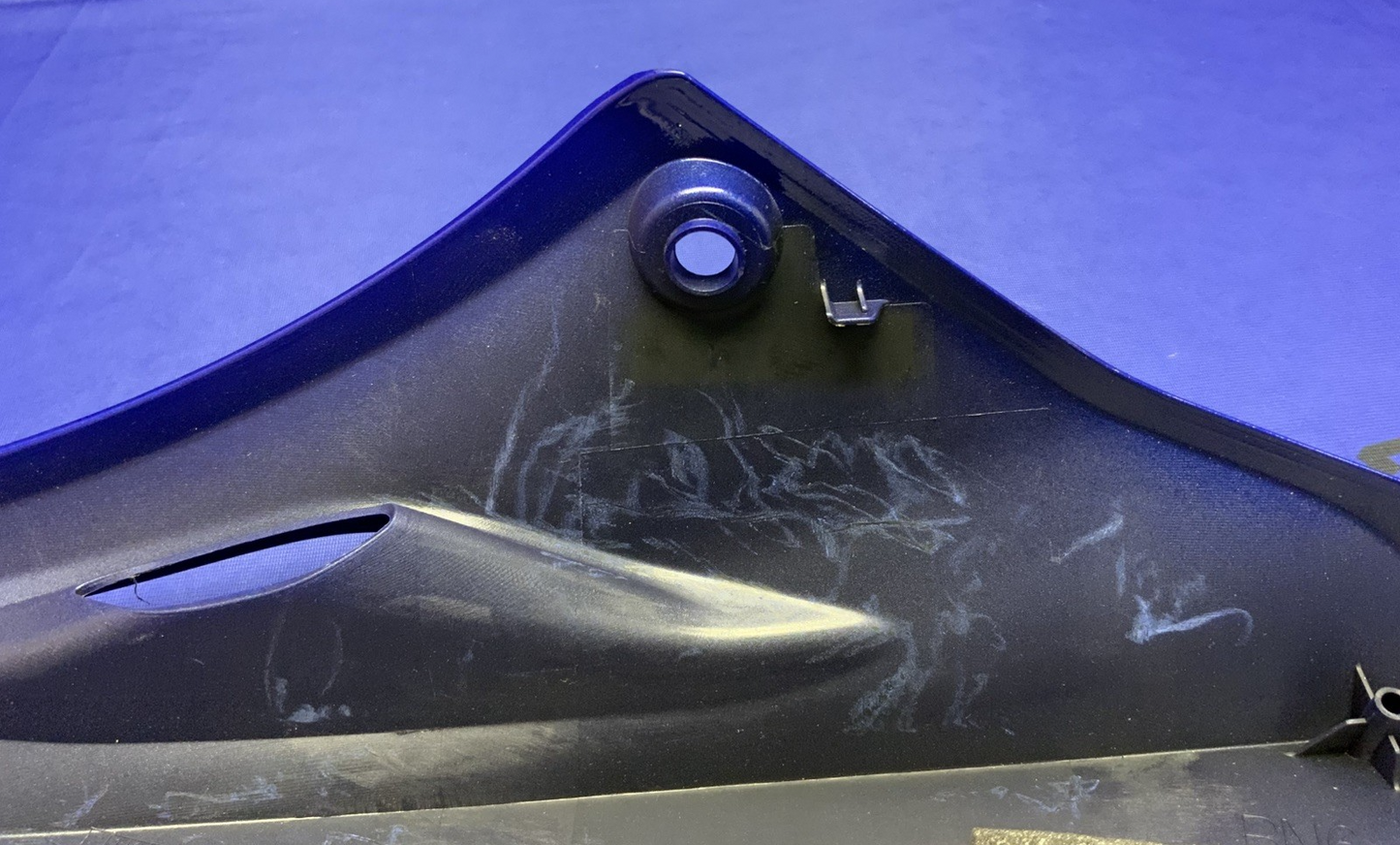 Yamaha Left Upper Fairing (Blue) YZF-R6 2017-2024 OEM BN6-2117V-00-P0