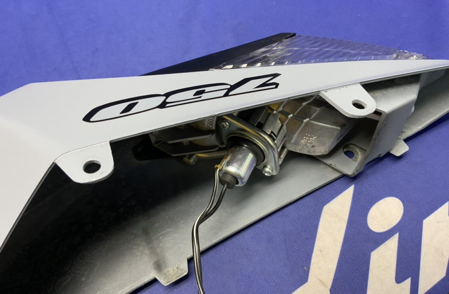 Suzuki Right Rear Frame Cover (Gray) GSXR 750/600 2011-2025 OEM 47100-15J10-QEB