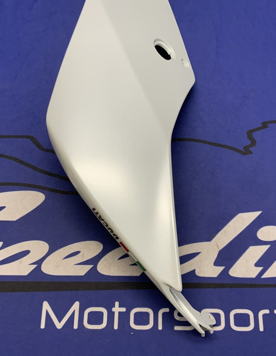 Ducati Right Rear Frame Cover (White) Panigale 899 2014, 2015 OEM 48211911AW