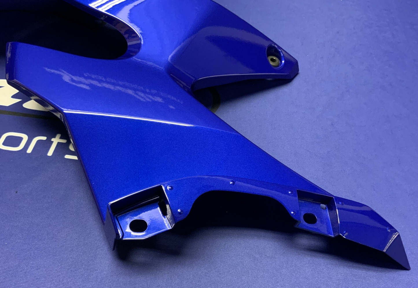 Yamaha Left Upper Fairing (Blue) YZF-R6 2017-2024 OEM BN6-2117V-00-P0
