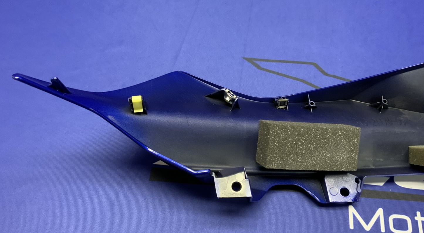 Yamaha Right Upper Fairing (Blue) YZF-R6 2017-2024 OEM BN6-2117W-00-P0