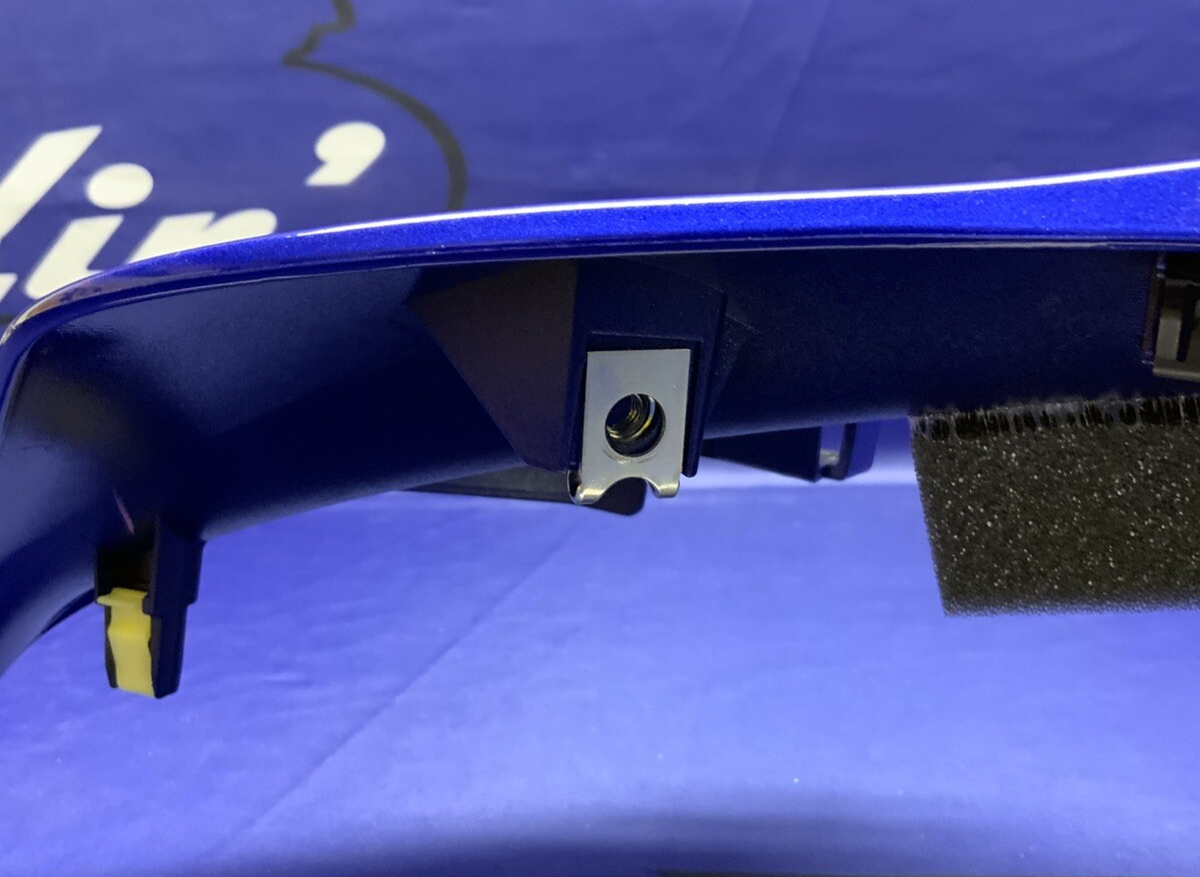 Yamaha Right Upper Fairing (Blue) YZF-R6 2017-2024 OEM BN6-2117W-00-P0