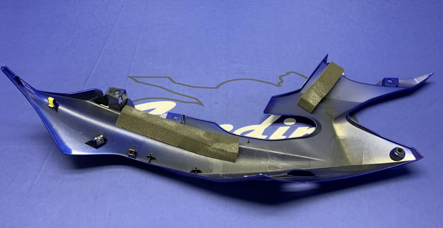 Yamaha Left Upper Fairing (Blue) YZF-R6 2017-2024 OEM BN6-2117V-00-P0